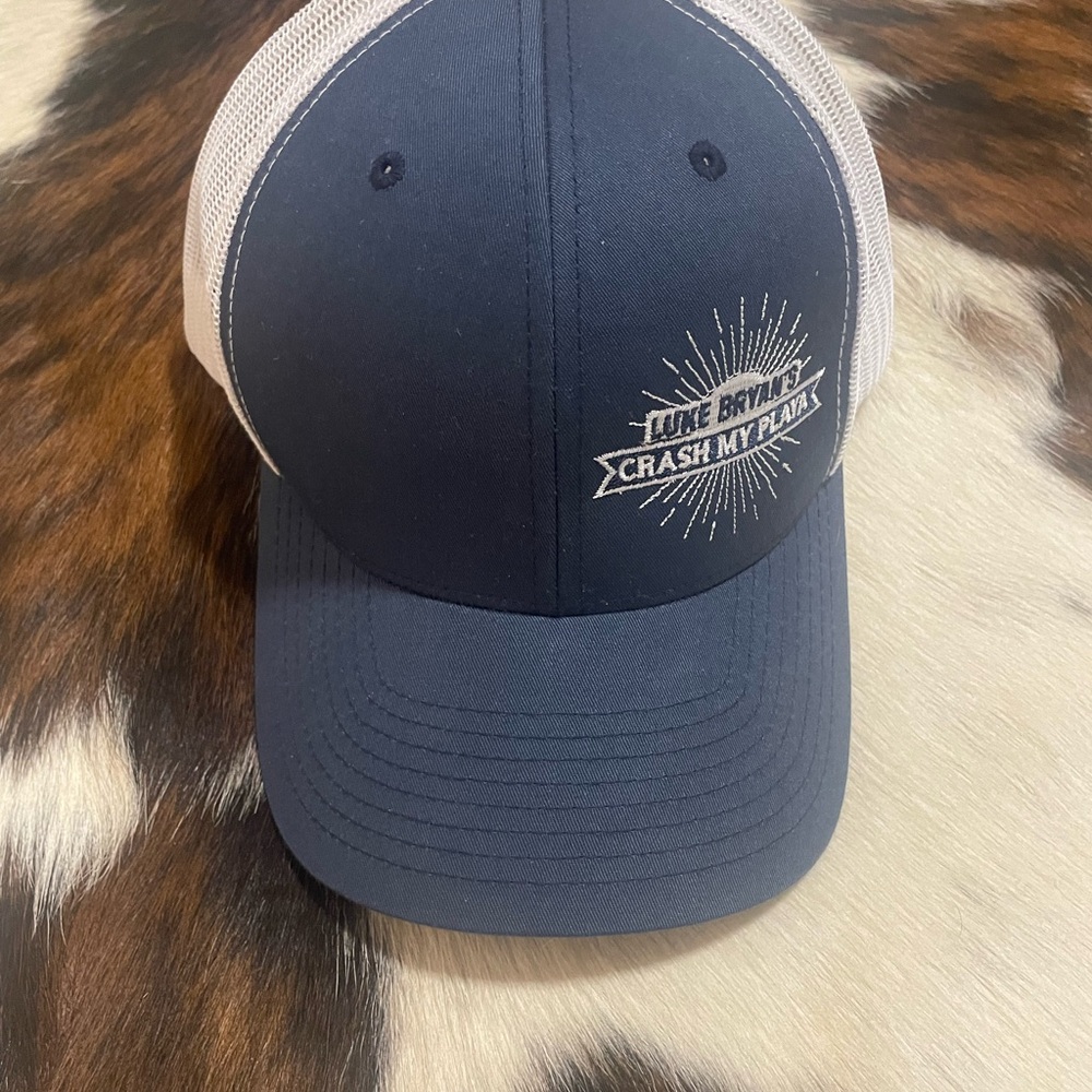 Luke Bryan Navy and White Classic Hat